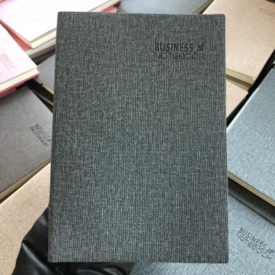 China A6 Soft PU Softcover Notebook With Embossed Logo for sale