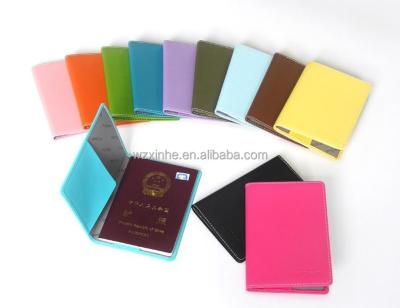 China Leather Passport PVC Passport Card Holder for sale