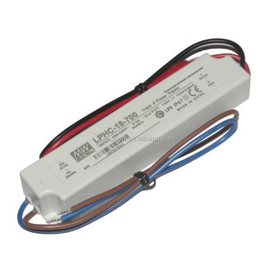 China LED Lighting Meanwell LPHC-18-700 Power Supply (18W 700mA) Constant Current LED Power Supply 18W 700ma LED Driver for sale