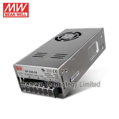 China Meanwell LED PFC Driver SP-240-24 240W SMPS 24V Power Supply With Cooling DC Fan SP-240-24 for sale