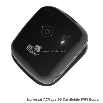 China SOHO Mini Portable HSDPA 7.2Mbps USB 12V Car WiF Router and USB WiFi Modem for sale