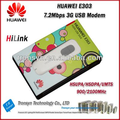 China External Original Open E303 Download 7.2Mbps 3G HSDPA USB Modem And HiLink USB ADSL Modem for sale