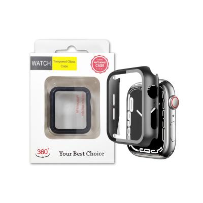 China 3D Protective Retailer Box Packing Screen Guard For Apple Watch Screen Protector For Apple Watch 7 Protector 41mm 45mm for sale