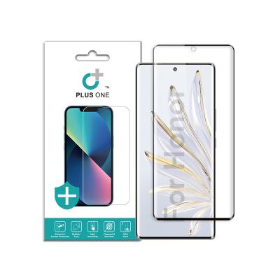 China Anti-fingerprint Screen Shockproof Protector Glass Screen Protector For Honor 70 pro+ Tempered Glass Screen Protector for sale