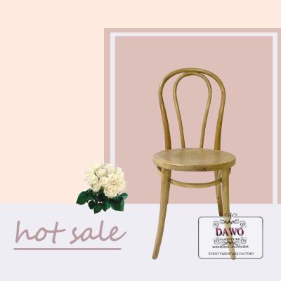 China Modern high quality antique wood folding chair with round back for sale