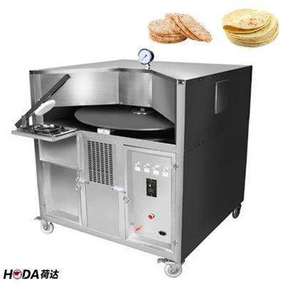 China Rotary Oven Gas Bakery Small Arabic Tunnel Arab Small Pita Hotels Automatic Pita Bread Oven for sale