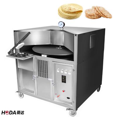 China Hotels Arabic Conveyor Bread Tortilla Chip Rotary Arabic Oven For Mexican Corn Tortillas Oven Machine for sale