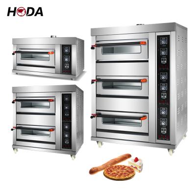 China RM Table Top Second Floor Propane Candle Small Size Domestic Natural Gas Oven Cheap Household Automatic Hand Made Pizza Bread 1 2 3 Trays for sale