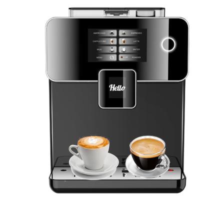 China Super Fully Automatic Coffee Vending Coffee Espresso Machine Makers Fully Automatic Coffee Hotel Espresso Commercial Home With Milk for sale