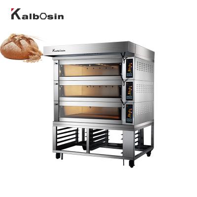 China Microcomputer Panel Kalbosin Commercial French Baguette Bakery Oven Machine Commercial Bread Baking, Industrial Commercial Bakery Oven Bakery Machine for sale