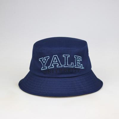 China COMMON custom embroidery seaside bucket hat,hign quality yale fashion fisherman cap for sale