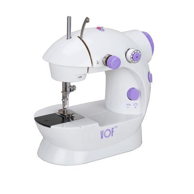 China VOF FHSM 202 mini household electric two-speed mini sewing machine with sews sleeves for sale