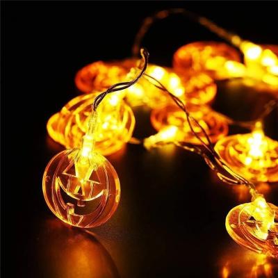 China Wholesale Sring Halloween Party Decoration String Light Halloween Ghost Lights Outdoor Halloween String Lights Waterproof for sale