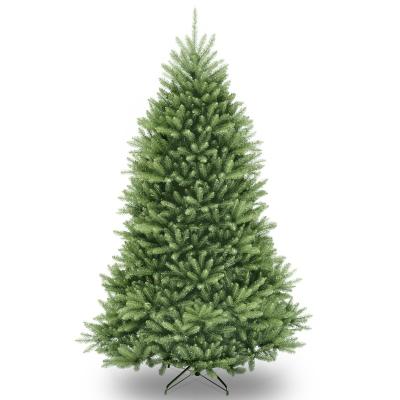 China Sustainable& Spruce Green Reusable Encrypted Christmas Tree PVC Full Reusable Artificial Green Christmas Tree Includes Stand 6ft 14ft for sale