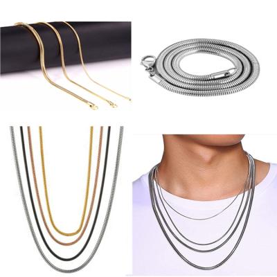 China Hiphop Trending Jewelry 2022men's Lock Necklace Stainless Steel for sale