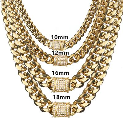 China Hiphop Mutil layered 18k gold stainless steel 3d engraving necklace for sale