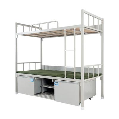 China Wholesale Adjustable Common Steel Bunk Bed Cheap Price Furniture Metal Bunk Beds For School Factory for sale