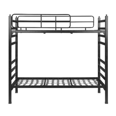 China (Size)Hot Sale Adjustable Double Decker Bed Heavy Duty Metal Frame Dormitory Beds For Sale School Furniture Easy To Assemble For Student for sale