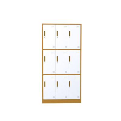 China School Luoyang Mingxiu 9 Door Storage Locker Cabinet Steel Pool Locker / 9 Doors for sale