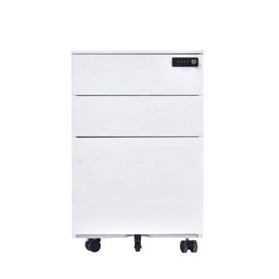 China Chinese 2 Mobile 3 Drawer Pedestal Cabinet Movable Compactor Filing Cabinet Mobile Pedestal With Cushion for sale