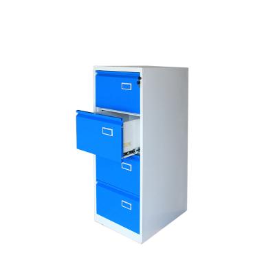 China 4 Layer Convertible Filing Cabinet 4 Layers Cheap Office Steel Filing Cabinet 4 Drawer Filing Cabinet for sale