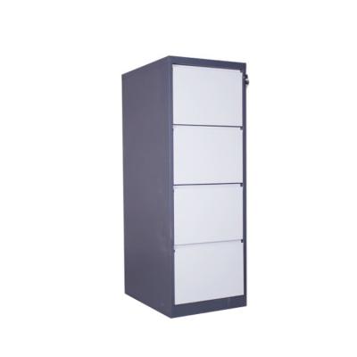 China Metal 4 Drawer Convertible Easy Assembled Vertical File Cabinet Steel Side Office Storage File Cabinet for sale