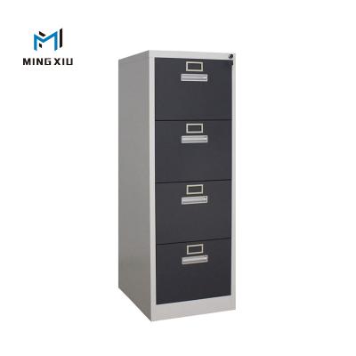 China Convertible File Cabinet 4 Drawer 4 Drawer Steel Document Cabinet Vertical Metal File Cabinet for sale