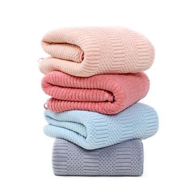 China Wholesale Unique Luxury Coral Towels Guaranteed Safe For Kids Quality Velvet Bath Towel Bath Towels for sale