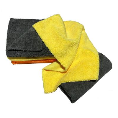 China 40*40cm Home Clean Absorbent Drying Towel Quickly Car Wash 400gsm Microfiber Viable Dry Car Towel High Absorbent Drying Towel for sale