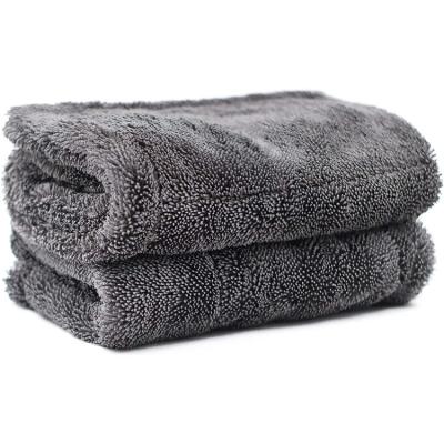 China 40*40cm Car Household Soft Microfiber Towl Quick Dry Clean Towel 1400gsm High Viable Absorbent Car Wash Towel for sale