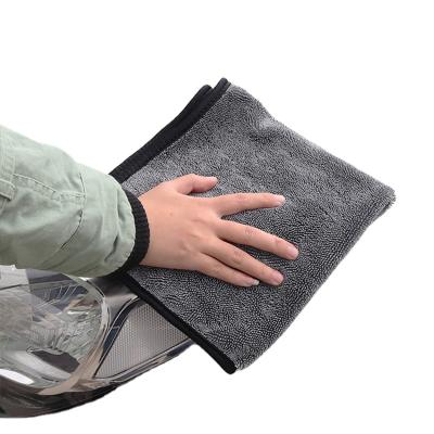 China New Type Microfiber Car Wash Sale Sustainable Well Cleaning Towel Small Suede Car Wash Towel Towels for sale