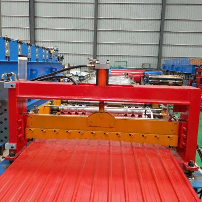 China Building Material Stores Latvia Market Galvanized Sheet Roll Forming Machine Steel Plate Cold Rolling Mill for sale