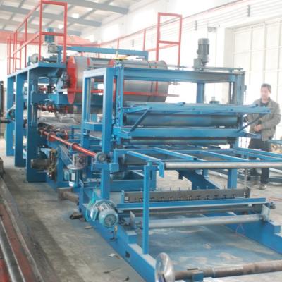 China Building Material Shops Rock Wool Sandwich Panel And EPS Roof Roll Forming Machine for sale