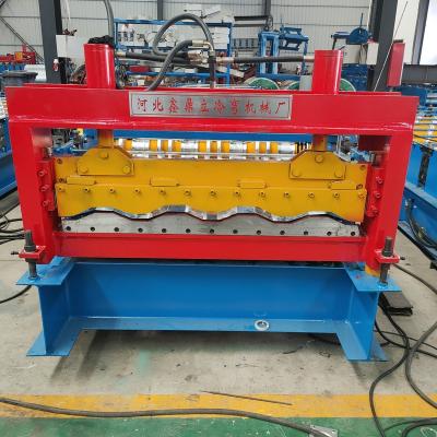 China Building Material Shops New Type Trolley Panel Container Board Sheet Roll Forming Machine for sale