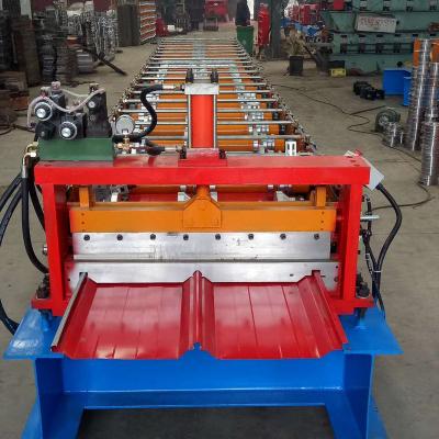 China Building Material Stores China Manufacture Common Hidden Roof Panel Roll Forming Machine for sale