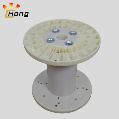 China PP Flange With PVC Plastic Tube Empty Spool For 350mm Cable Wire Wrapping for sale