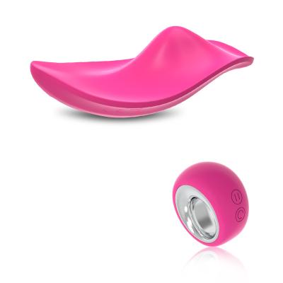 China Rechargeable Silicone Vibrator Women Vibrating Radio Rechargeable With Remote Control Vibrator Wearable Ladies Panties Adult Vibrators for sale