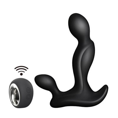 China New Soft Rolling and Vibrating Prostate Male Massager Remote Control Anal Plug and Butt Plugs for Man G-spot Stimulate Gay Anal Sex Toys for sale