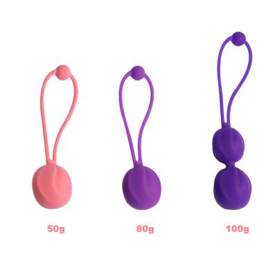 China Soft Kegel Exercise Weights - Ben Wa Kegel Balls Weighted Exercise Kit for Beginner for sale