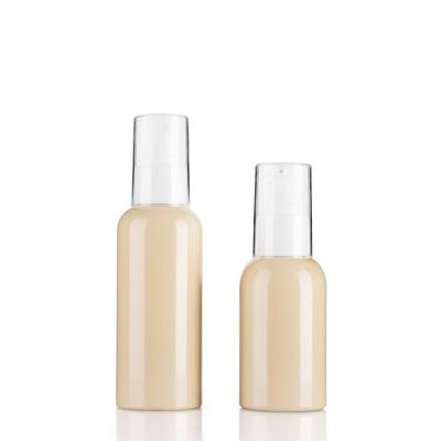 Chine Bouteille de lotion pour le corps personnalisée 100ML 120ML PET en plastique PCR pour les soins du visage à vendre