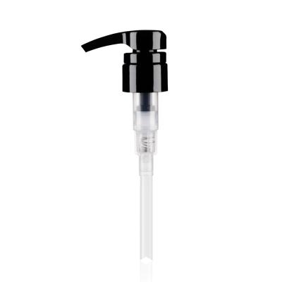 China 28/410 Bottle Cap Closure Smooth Surface Treatment Pump Plastic For Shampoo Bottles for sale