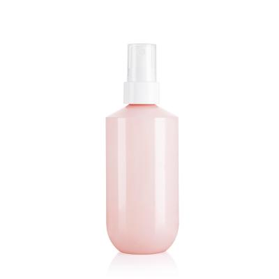 Chine Le cosmétique unique rose de PETG met 200ML en bouteille personnalisable avec pp pompent à vendre