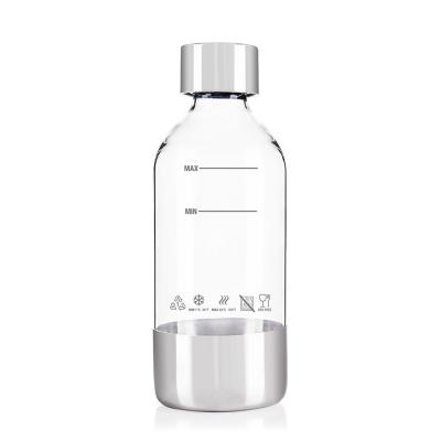 China 500 ml Soda Stream Wasserflasche Öko-freundliche Kunststoff Pet Pctg für den Haushalt zu verkaufen