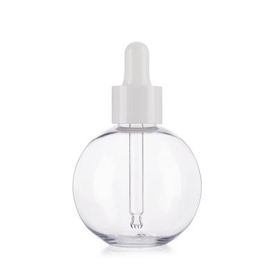 Chine Bouteille de pipette en plastique à gouttelette en forme de boule de 100 ml pour liquide d' aromathérapie d' essence à vendre