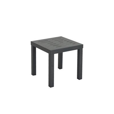 China Outdoor Set Manufacturers Wholesale Coffee Table Design Backrest Metal Base Coffee Table for sale