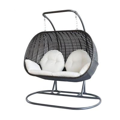 China Outdoor Set Hanging Chair Rattan Egg Weaving Chair for sale