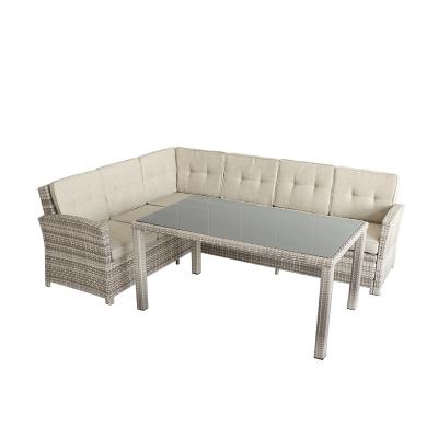 China Outdoor Furniture Set 2022 High Quality Brand Outdoor Modular Garden Sofa Set for sale