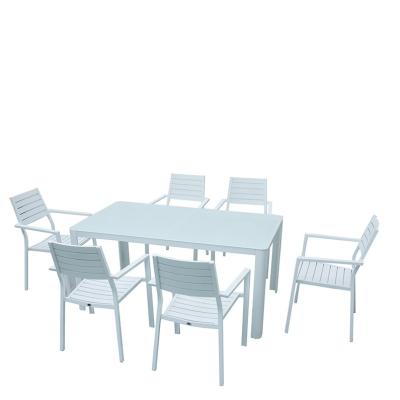 China Outdoor Set 2022 New Listing Outdoor Furniture Garden Set 1 Table 4 Chairs Seater Garden Set for sale