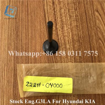 China Gasoline Engine Eng.G3LA Stock OE 2221104000 Engine Valve 2221204000 for sale