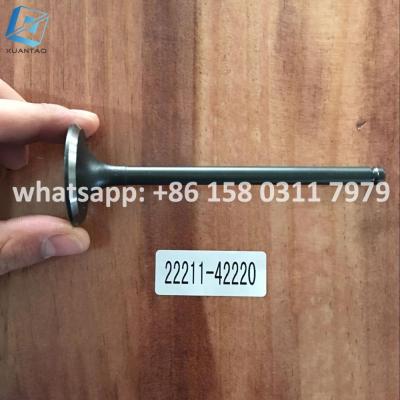 China STOCK 22212-37200 Intake 22211-37201 22212-42220 22211-42200 Exhaust Engines Valve No for sale